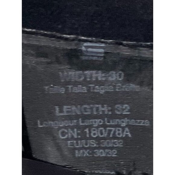 G-STAR RAW 3301 SLIM MEN'S JEANS BLACK W30 L32 STRETCH BUTTON'S DENIM - Picture 15 of 16